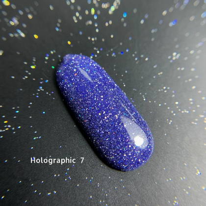 Гель-лак Ga&Ma Holographic №7, 10 мл, зображення 3