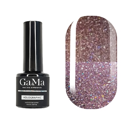 Гель-лак Ga&Ma Holographic №9, 10 мл