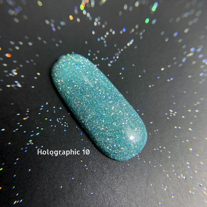 Гель-лак Ga&Ma Holographic №10, 10 мл, зображення 3