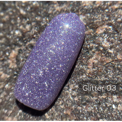 Гель-лак GÉMELY ex GA&MA Holographic Glitter №3, 10 мл, фото 2