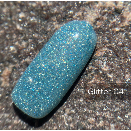 Гель-лак GÉMELY ex GA&MA Holographic Glitter №4, 10 мл, фото 3