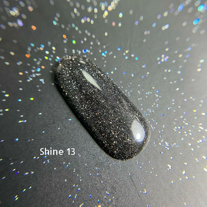 Гель-лак GÉMELY ex GA&MA Shine №13 світловідбивний, 10 мл, зображення 2