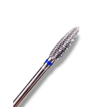 Фреза твердосплавная STRONG NAIL BITS кукуруза синяя 0,40 см, фото 2