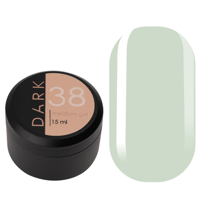 DARK Medium Gel №38, 15 мл, без пензлика, Вибір об'єму: 15 мл
