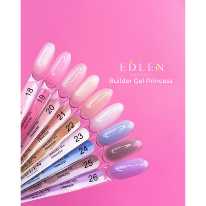 Edlen Builder Gel Princess №23, 15 мл, Вибір об'єму: 15 мл, Вибір відтінку: №23, зображення 3