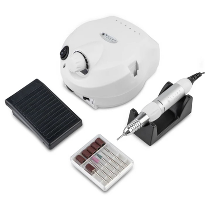 Фрезер для манікюру BUCOS ZS-601 Pro White, 35000 оборотів