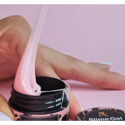 Гель-жвачка для дизайна ногтей F.O.X. Slime Gel Nude, 12 мл, фото 2