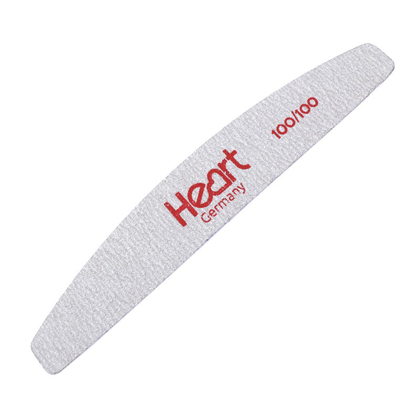 Пилка для ногтей HEART Half 100/100