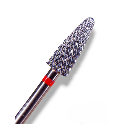 Фреза твердосплавная STRONG NAIL BITS кукуруза красная 0,49 см, Другой вариант: 1 шт, фото 2