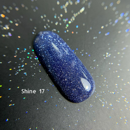 Гель-лак GÉMELY ex GA&MA Shine №17 светоотражающий, 10 мл, фото 3