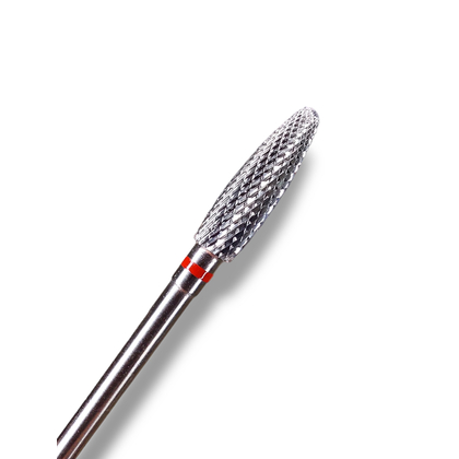 Фреза твердосплавная STRONG NAIL BITS кукуруза красная 0,40 см, фото 2
