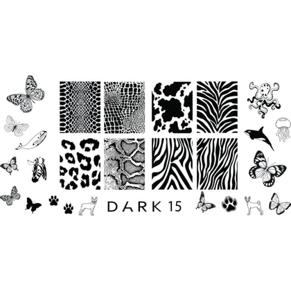 Пластина для стемпинга DARK 15