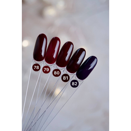 Гель-лак Dark gel polish №80, 6 мл, Вибір об'єму: 6 мл, зображення 2, призначення