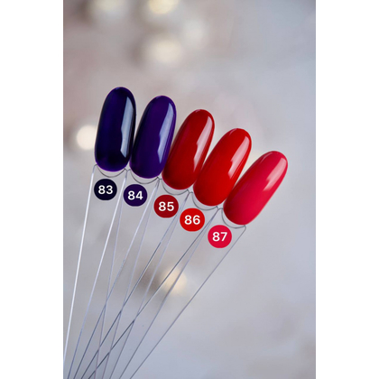 Гель-лак Dark gel polish №87, 6 мл, Вибір об'єму: 6 мл, зображення 2, призначення