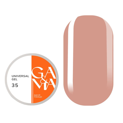 Рідкий гель Ga&Ma Universal gel №35, 15 мл, Вибір об'єму: 15 мл, Колір колекції: №35