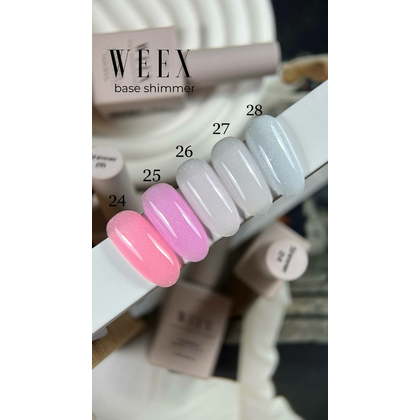 База WEEX Shimmer №28, 11 мл, зображення 2, призначення