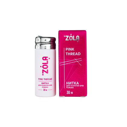 Нитка ZOLA для разметки, розовая, 30 м