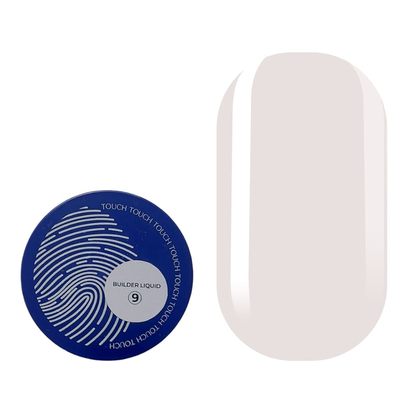 Touch Builder liquid №09, 15 мл, Вибір об'єму: 15 мл, Вибір відтінку: №9