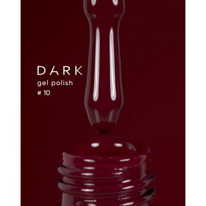 Гель-лак Dark gel polish №10, 10 мл, Выбор объема: 10 мл