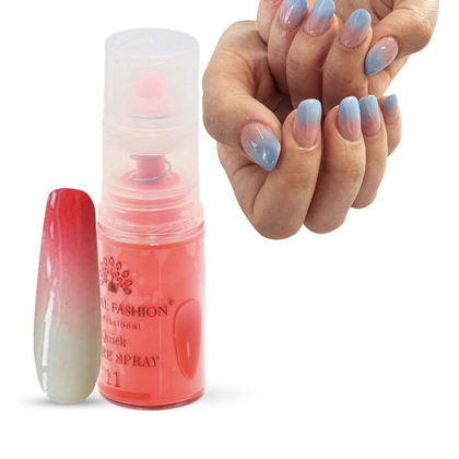 Сухой спрей для градиента Global Fashion Ombre Spray №11, неоновый коралл, 10 г, Выбор оттенка: №11