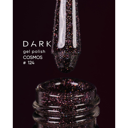 Гель-лак Dark gel polish №124 (Cosmos), 6 мл, Выбор объема: 6 мл