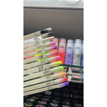 Сухой спрей для градиента Global Fashion Ombre Spray №5, фуксия, 10 г, Выбор оттенка: №5, фото 2