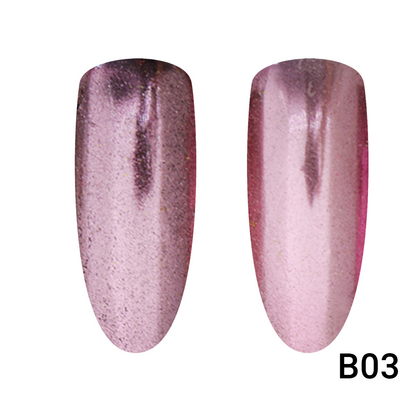 Global Fashion втирка зеркальная Rose Gold, фото 2