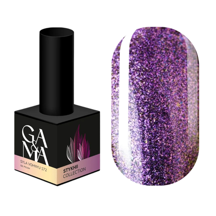 Гель-лак GÉMELY ex GA&MA №172, Styhii collection, Сила огня, 10 мл