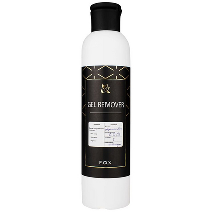 Жидкость для снятия гель-лака F.O.X Gel Remover, 250 мл