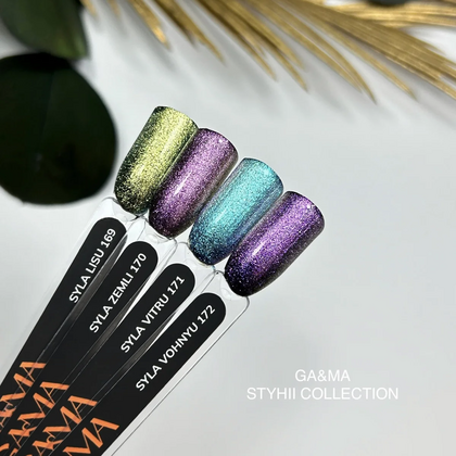 Гель-лак GÉMELY ex GA&MA №172, Styhii collection, Сила огня, 10 мл, фото 4