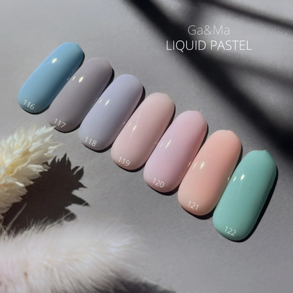 Гель-лак GÉMELY ex GA&MA Liquid pastel 120 маргаритка, 10 мл, зображення 3, призначення
