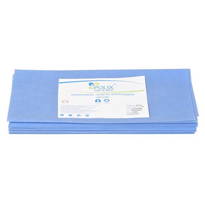 Защитная маска-салфетка AIR FLOW POLIX PRO&MED, 30/40 см, 25 шт