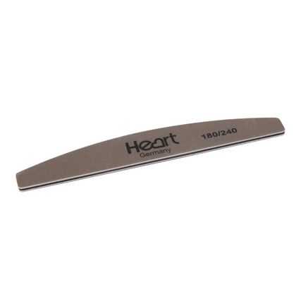 Пилка для ногтей HEART Half PLATINUM PRO 180/240