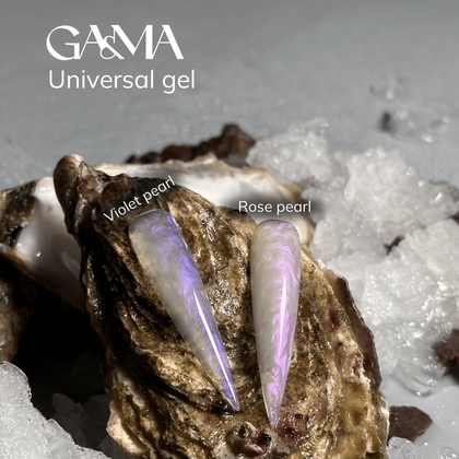 Рідкий гель Ga&Ma Universal gel Rose Pearl (limited), 15 мл, зображення 2