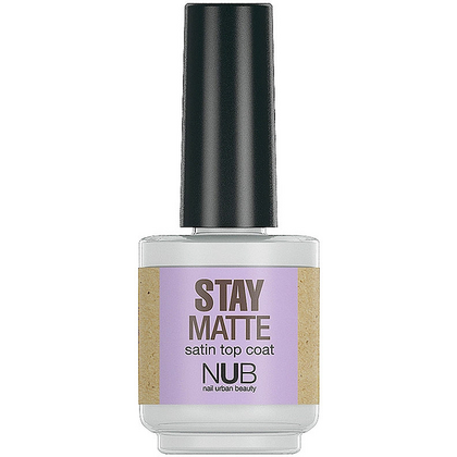 NUB Stay Matte, матовый закрепитель для маникюрного лака, 15 мл