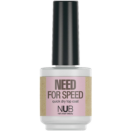 NUB Need For Speed, закрепитель для маникюрного лака быстрого действия, 15 мл