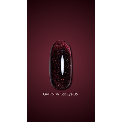 Гель-лак DARK Cat Eye №6, 10 мл