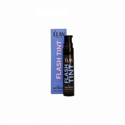 Окклюзивная система окрашивания бровей и ресниц ELAN «FLASH TINT» 11 light brown, Выбор оттенка: 11 light brown
