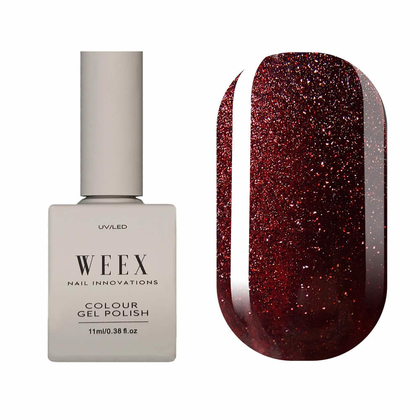 Гель-лак котячий глаз WEEX Glow Cat №14, 11 мл, Выбор оттенка: №14
