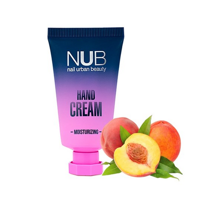 Крем для рук NUB увлажняющий Hand Cream Moisturizing, персик, 30 мл, Выбор оттенка: Персик