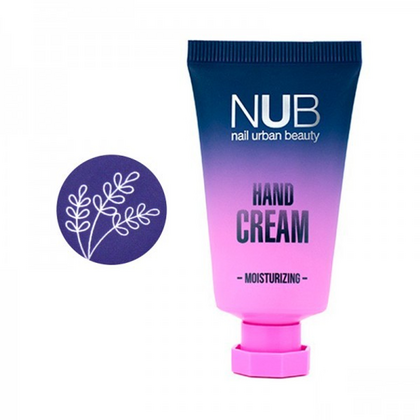 Крем для рук NUB увлажняющий Hand Cream Moisturizing, лаванда, 30 мл, Выбор оттенка: Лаванда