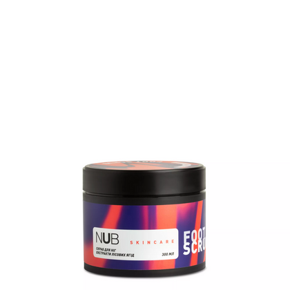 Скраб для ног NUB Foot Care Scrub, дикие ягоды, 300 мл