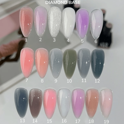 База GÉMELY ex GA&MA Diamond №14 з шимером, 15 мл, зображення 3, призначення