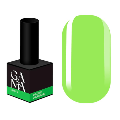 База кольорова GÉMELY ex GA&MA Colored base Neon №2, 15 мл, Вибір відтінку: №2
