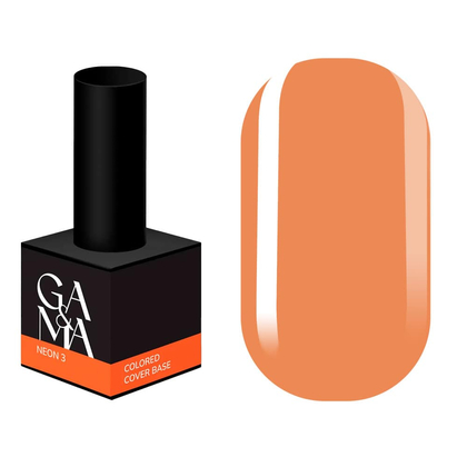 База кольорова GÉMELY ex GA&MA Colored base Neon №3, 15 мл, Вибір відтінку: №3
