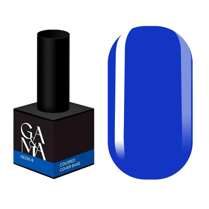 База кольорова GÉMELY ex GA&MA Colored base Neon №8, 15 мл, Вибір відтінку: №8