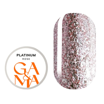 Жидкая фольга GÉMELY ex GA&MA Platinum Rose, 5 г, Выбор оттенка: Rose