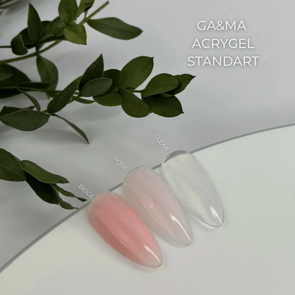 Акригель GÉMELY ex GA&MA rose, 30 мл, Вибір об'єму: 30 мл, Вибір відтінку: Rose, зображення 3