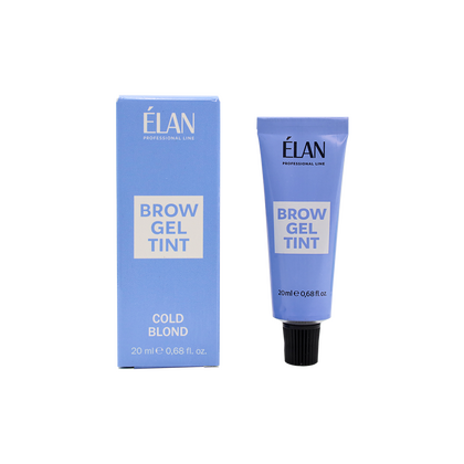 Гель-краска для бровей ELAN Cold Blond (20 мл), Выбор объема: 20 мл, Выбор оттенка: Cold Blond