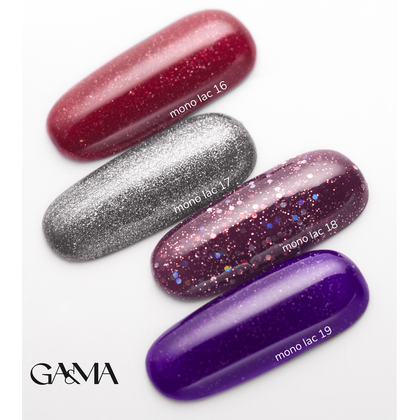 Однофазный гель-лак GÉMELY ex GA&MA Mono Lac №17, 6 мл, Выбор оттенка: №17, фото 3